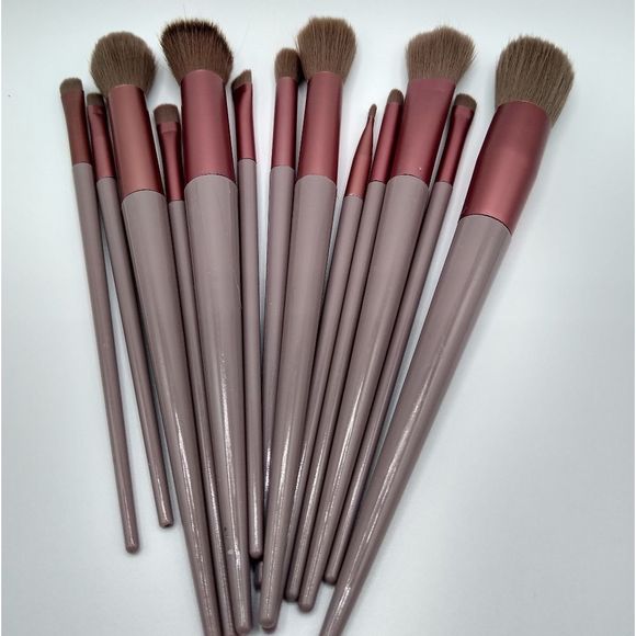 13PCS Soft Fluffy Makeup Brushes Set for cosmetics Foundation Blush Powder - Picture 4 of 4
